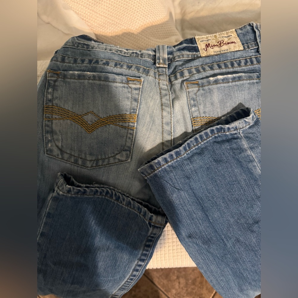 Miss Bisou size 26 boot cut jeans